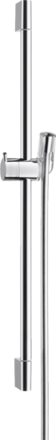 Штанга для душа hansgrohe Unica C 65 см со шлангом для душа 27611000 - изображение