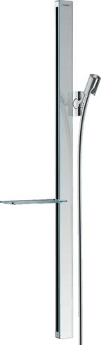 Штанга для душа hansgrohe Unica E 90 см со шлангом для душа 27640000 хром - изображение