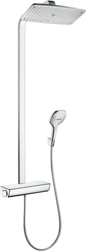 Душевая система hansgrohe Raindance E 360 ​​1jet EcoSmart 27286000 хром - изображение