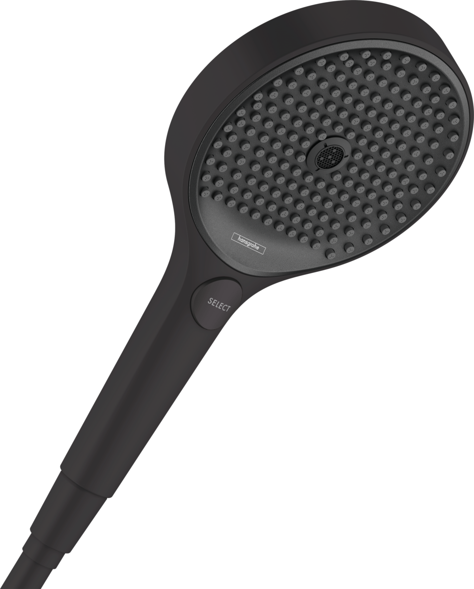 Ручний душ hansgrohe Rainfinity EcoSmart 26865670 чорний матовий - зображення