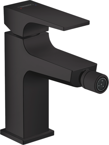 Змішувач hansgrohe Metropol для біде, матовий чорний 32520670 - зображення