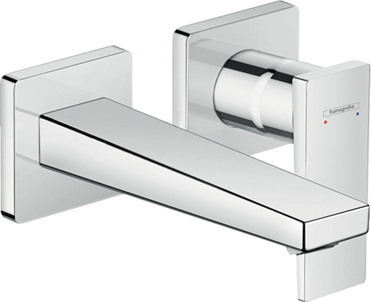 Смеситель hansgrohe Metropol для раковины настенный, хром 32525000 - изображение