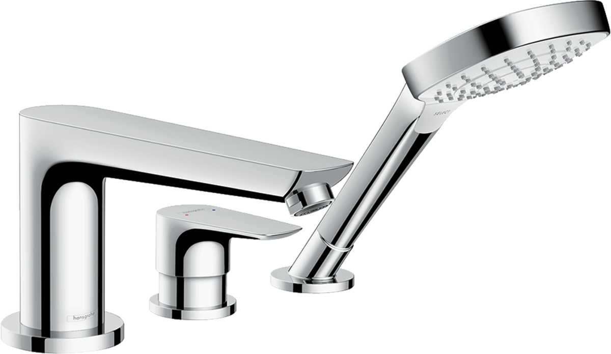 Смеситель hansgrohe Talis E на борт ванны 71730000 хром - изображение