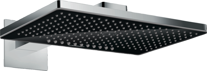 Верхний душ hansgrohe Rainmaker Select 460 24005600 черный/хром - изображение