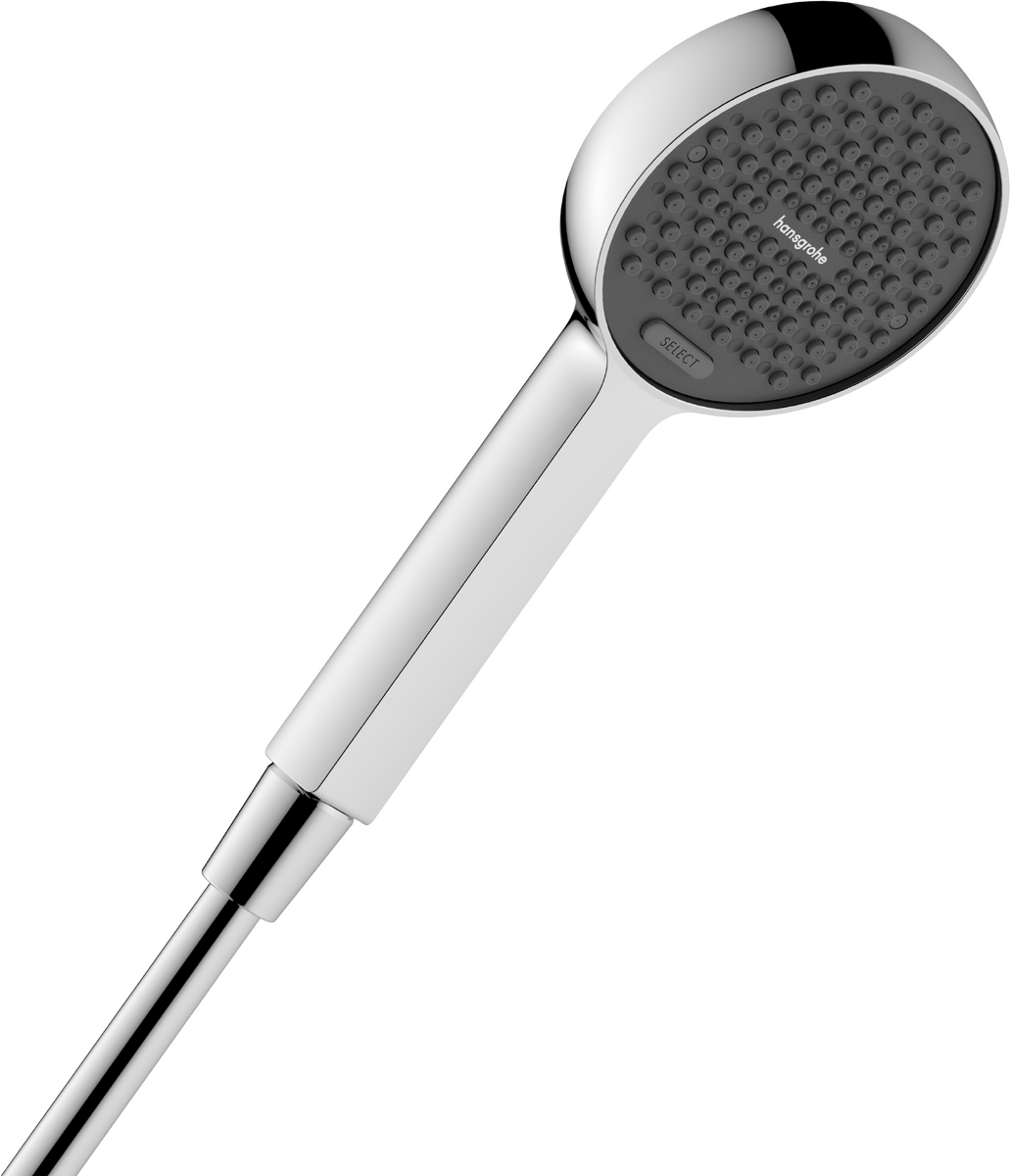 Ручний душ hansgrohe Activera Select S 95 2jet EcoSmart+ з Booster, 28036000 хром - зображення