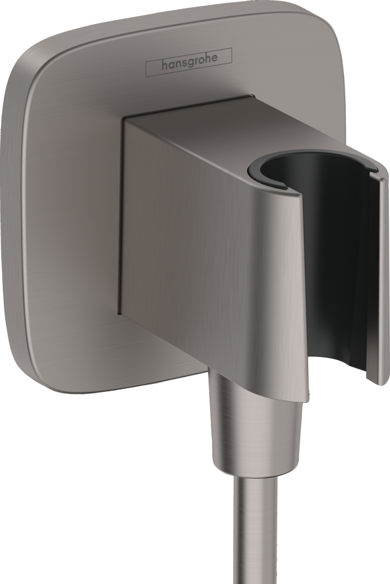 Шлангове з'єднання hansgrohe Fixfit Q 26887340 чорний матовий хром - зображення