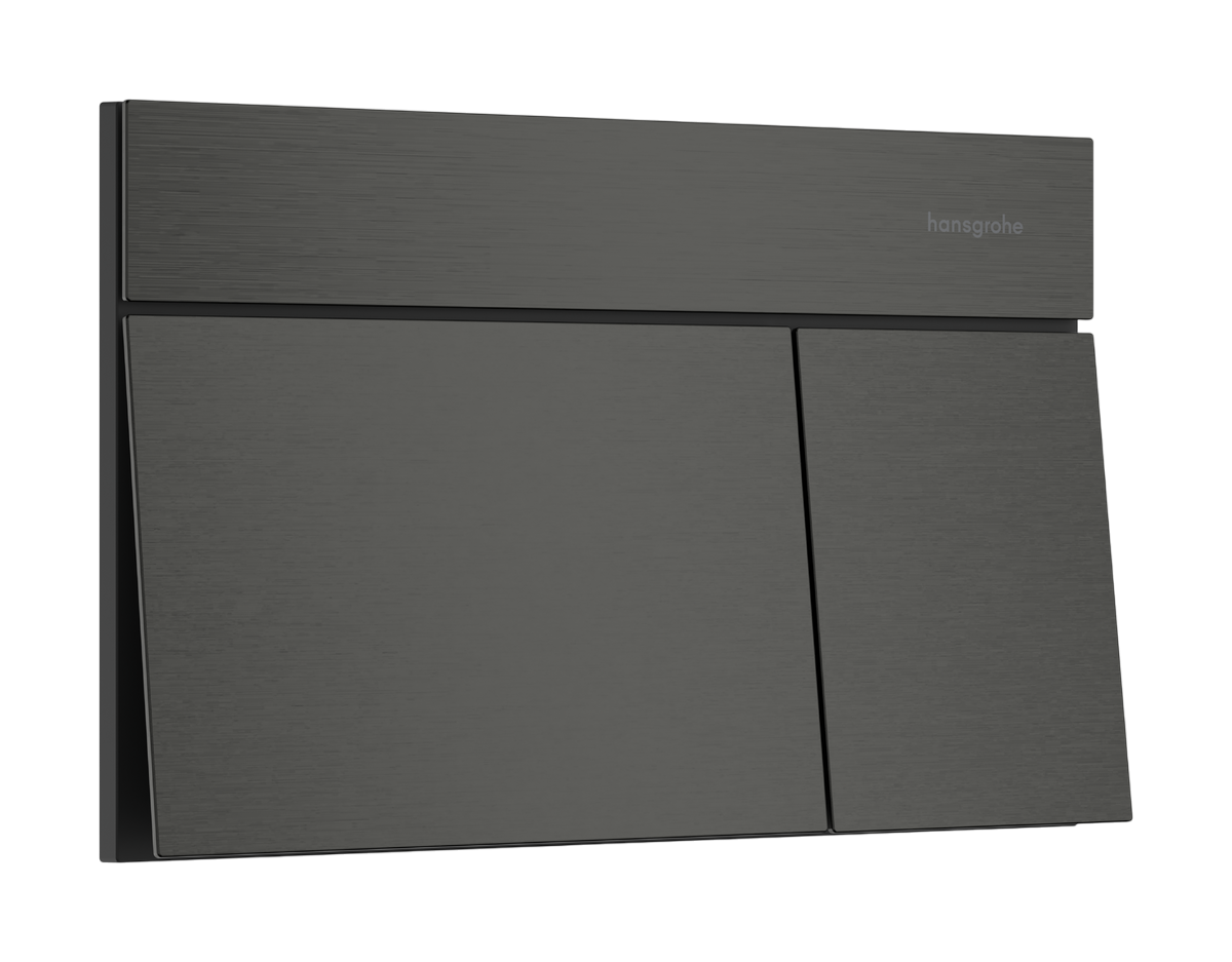 Змивна клавіша hansgrohe iFrame Element E 66003340, чорний хром шліфований - зображення