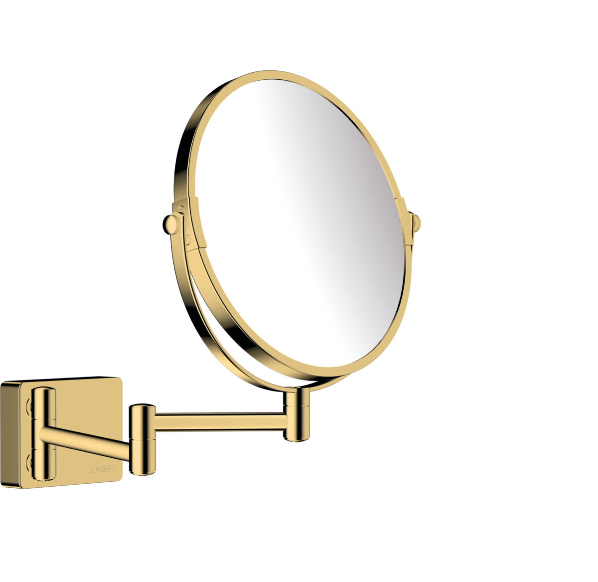 Дзеркало для гоління hansgrohe AddStoris 41791990 золото - зображення