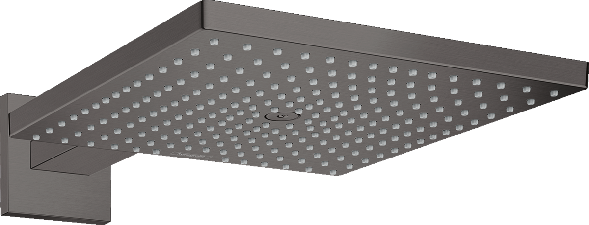 Верхній душ hansgrohe Raindance E 300 1jet EcoSmart, 26239340 матовий чорний хром - зображення
