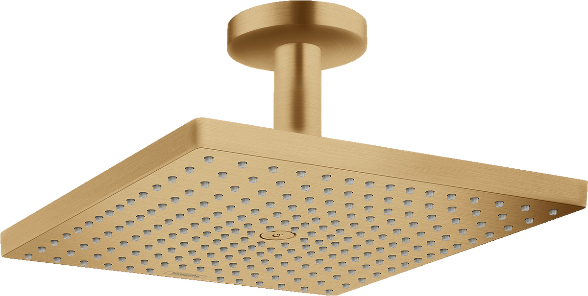 Верхній душ hansgrohe Raindance E 300 1jet EcoSmart стельовий, 26251140 бронза - зображення