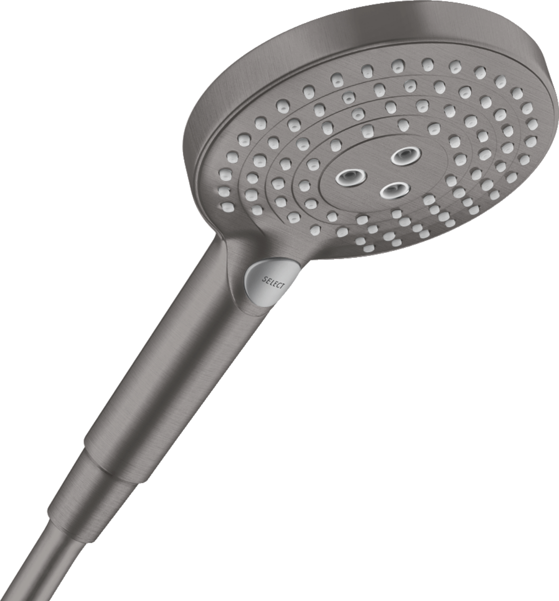 Ручний душ hansgrohe Raindance Select S 120 3jet EcoSmart 26531340 чорний матовий хром - зображення