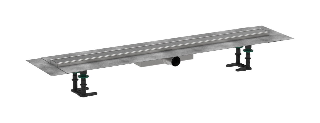 Монтажный комплект для плоской установки hansgrohe RainDrain Compact 900 мм 56168800 - изображение