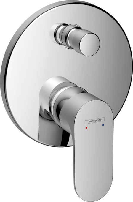 Змішувач hansgrohe Rebris S для душу прихованого монтажу, хром 72466000 - зображення