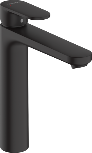 Смеситель hansgrohe Vernis Blend для раковины с сливным набором, черный матовый 71552670 - изображение