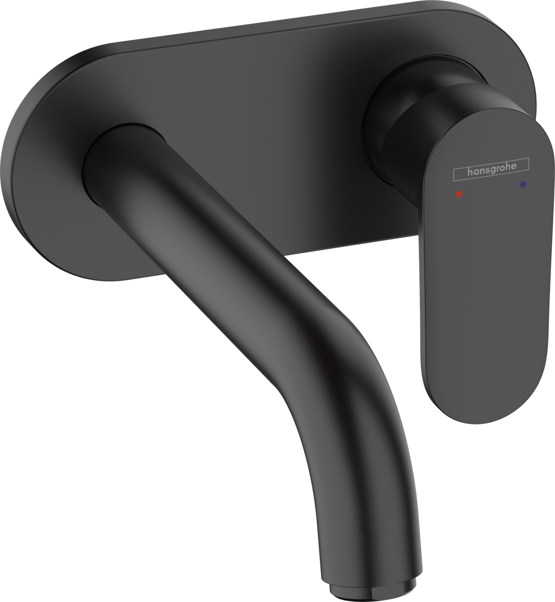 Змішувач hansgrohe Vernis Blend для раковини, 71576670 чорний матовий - зображення