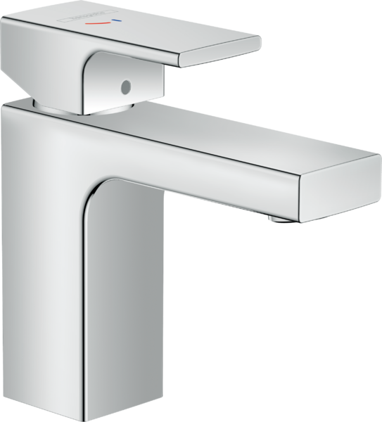 Змішувач hansgrohe Vernis Shape CoolStart для раковини із зливним гарнітуром, хром 71594000 - зображення