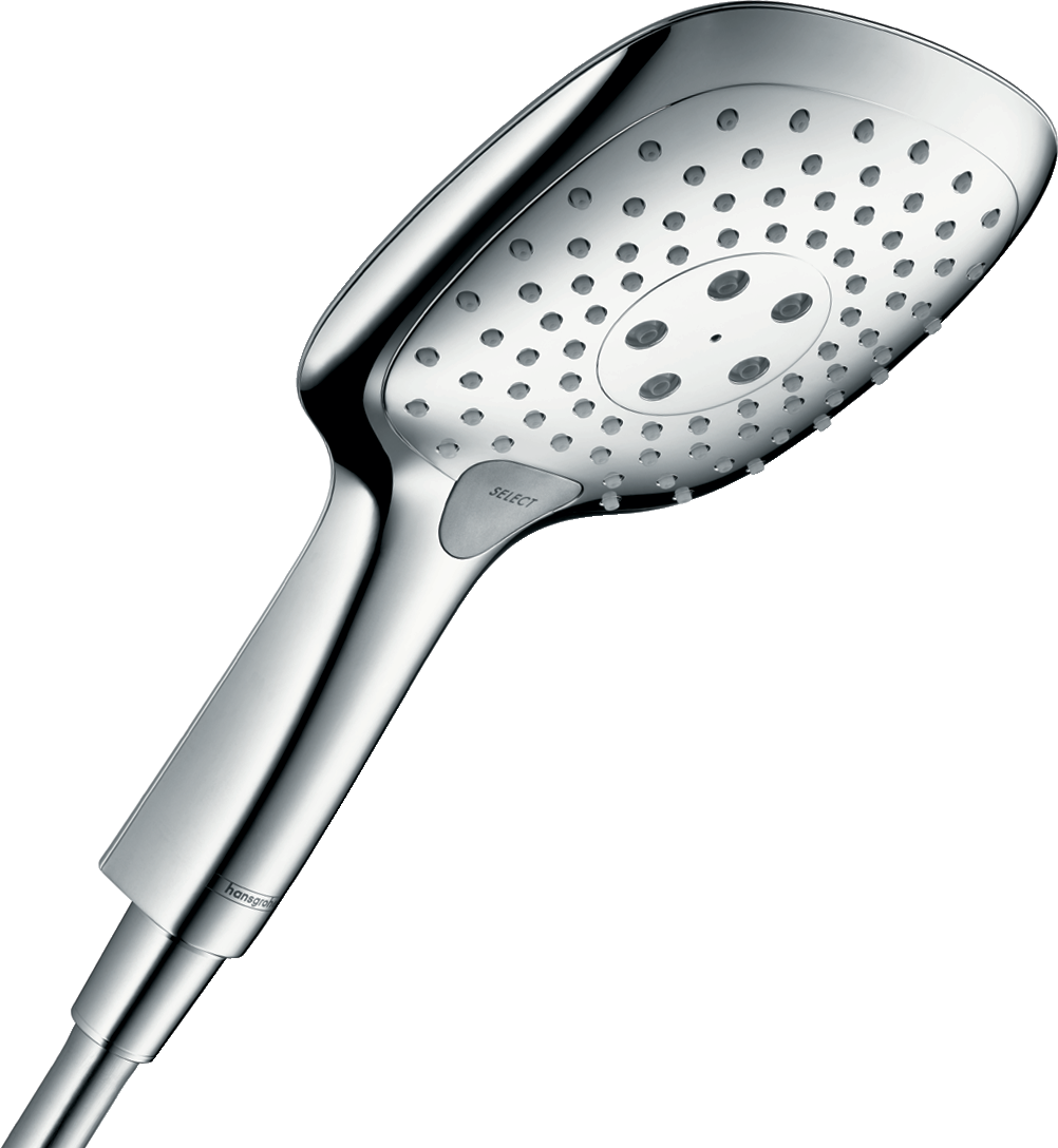 Ручной душ hansgrohe Raindance Select E 150 3jet EcoSmart 26551000 - изображение