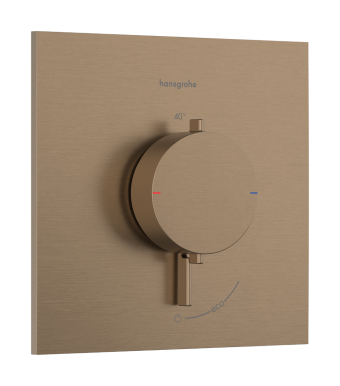 Термостат скрытого монтажа hansgrohe Ecostat Comfort E 1 function, 33710140 бронза - изображение