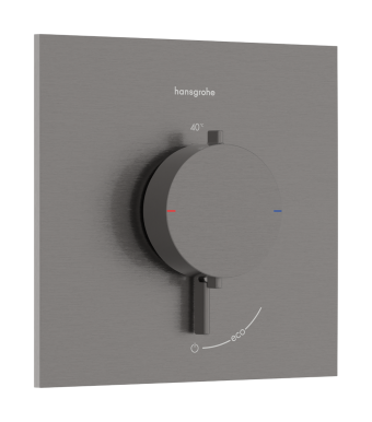 Термостат прихованого монтажу hansgrohe Ecostat Comfort E 1 function, 33710340 чорний матовий хром - зображення