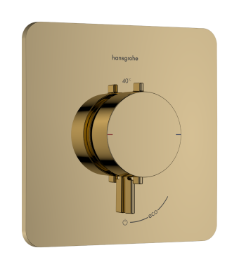 Термостат скрытого монтажа hansgrohe Ecostat Comfort Q 1 function, 33712990 золото - изображение