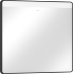 Зеркало Xarita Lite Q 800/700 с горизонтальным LED светильником, черный матовый 54958670