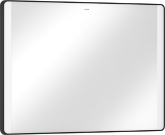 Дзеркало Xarita Lite Q 1000 / 700 з боковими LED світильниками, чорний матовий 54964670 - зображення