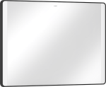 Дзеркало Xarita Lite Q 1000/30 з боковими LED світильниками та ІЧ-датчик, чорний матовий 54977670