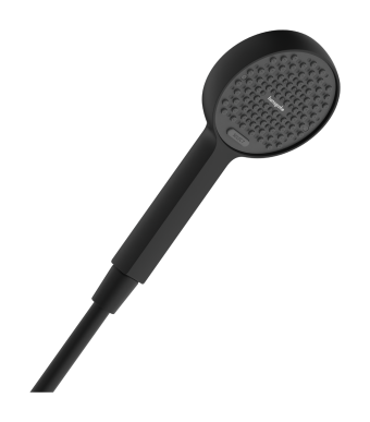 Ручний душ hansgrohe Activera Select S 95 2jet EcoSmart+ з Booster, 28036670 чорний матовий - зображення