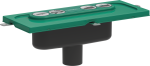 Скрытая часть hansgrohe для каналов uBox universal вертикальная ø50 01002180