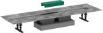 Монтажний комплект для каналів hansgrohe Ø40 uBox Universal 900 мм 56019180