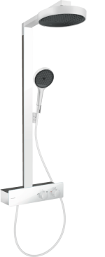 Душевая система hansgrohe Rainfinity 250 1jet EcoSmart с термостатом 28742700 белый матовый