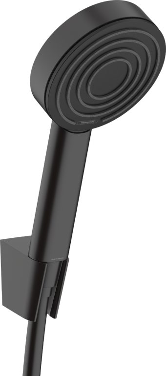 Душовий набір hansgrohe Pulsify S 1jet EcoSmart+ з душ. шлангом 125 см, 24307670 чорний матовий - зображення
