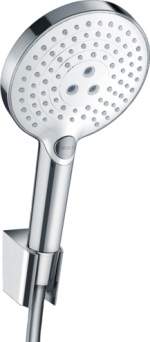 Душевой набор hansgrohe Raindance Select S 3jet с душевым шлангом 160 см 26721400 белый/хром