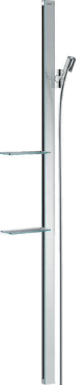 Штанга для душа hansgrohe Unica E 150 см со шлангом для душа 27645000 хром
