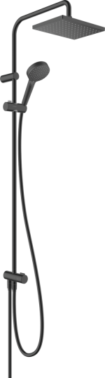 Душова система hansgrohe Vernis Shape Showerpipe 230 1jet Reno EcoSmart 26289670 чорний матовий