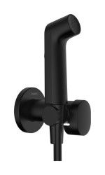 Гигиенический душ hansgrohe Bidette 1jet S со шлангом и держателем 29232670 черный матовый