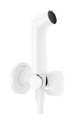 Гигиенический душ hansgrohe Bidette 1jet S со шлангом и держателем 29232700 белый матовый