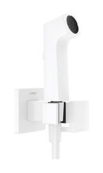 Гигиенический душ hansgrohe Bidette 1jet E со шлангом и держателем 29233700 белый матовый