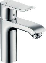 Смеситель hansgrohe Metris для раковины со средним изливом без сливного набора, хром 31084000