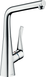 Змішувач hansgrohe Metris для кухонної мийки 14822000 хром