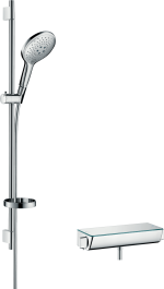 Душевой набор hansgrohe Ecostat Select/Raindance Select S 150 3jet/Combi 27037000 хром