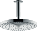 Верхний душ hansgrohe Raindance Select S 240 2jet EcoSmart потолочный, хром 26469000