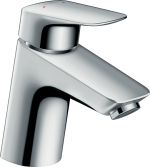 Смеситель hansgrohe Logis для раковины со сливным гарнитуром, хром 71070000