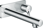 Смеситель hansgrohe Talis S для раковины настенный с длинным изливом, хром 72111000