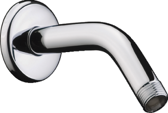 Держатель душа hansgrohe настенный 128 мм, хром 27411000 - изображение