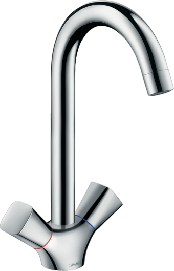 Змішувач hansgrohe Logis для кухонної мийки 71280000 хром - зображення