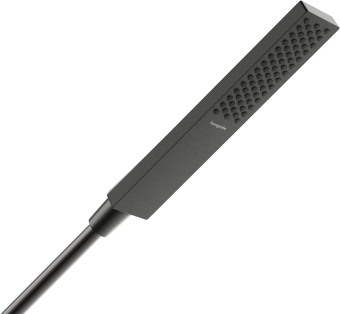 Ручний душ hansgrohe Pulsify E 1jet EcoSmart, 24320340 чорний матовий хром - зображення
