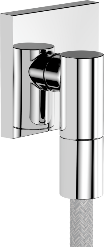 Шлангове з'єднання hansgrohe FixFit Fine Е зі зворотнім клапаном, 28883000 хром - зображення