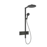Душевая система hansgrohe Raindance Alive S 300 2jet с ShowerSelect Comfort, 24595340 черный матовый хром