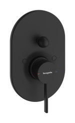 Змішувач hansgrohe Zesis S для душу прихованого монтажу, чорний матовий 74417670